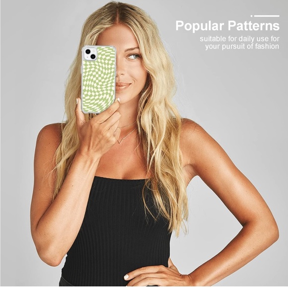 iPhone 14 Plus Checkered Case - Picture 3 of 5